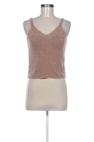 Дамски топ Sinsay, Размер S, Цвят Златист, Цена 11,00 €, #137968813