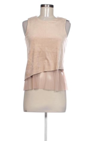 Top de femei Zara, Mărime S, Culoare Bej, Preț 56,00 Lei, #137974670