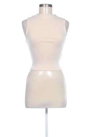 Дамски топ Zara, Размер M, Цвят Екрю, Цена 13,00 €, #137980233
