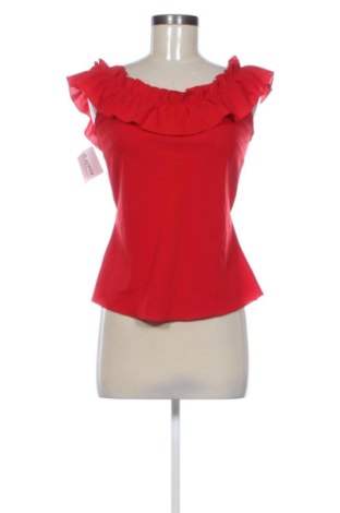 Damski top Unbranded, Rozmiar S, Kolor Czerwony, Cena 42,75 zł, #137990114