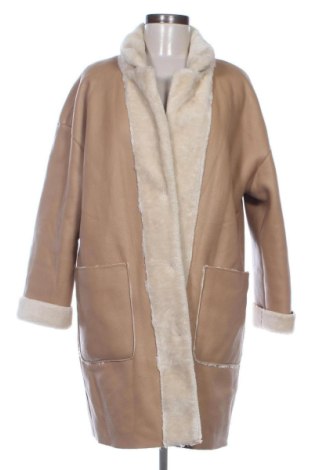 Dámska kožená bunda  Yessica, Veľkosť M, Farba Béžová, Cena  109,92 €, #137975686