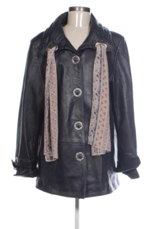 Palton din piele pentru damă Unbranded, Mărime XXL, Culoare Negru, Preț 541,00 Lei, #137980691