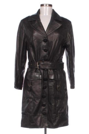 Geacă de piele pentru femei Unbranded, Mărime L, Culoare Negru, Preț 388,43 Lei, #137945621