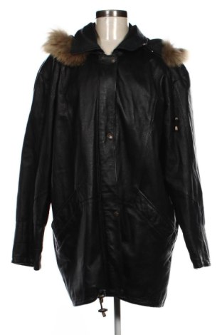 Damska kurtka skórzana Unbranded, Rozmiar 3XL, Kolor Czarny, Cena 313,74 zł, #137950751