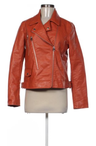 Geacă de piele pentru femei C&A, Mărime M, Culoare Portocaliu, Preț 152,22 Lei, #137952769