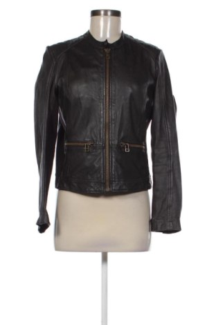 Дамско кожено яке Mango, Размер M, Цвят Черен, Цена 77,00 €, #137955025