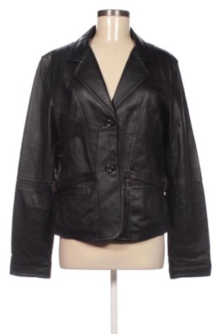 Geacă de piele pentru femei Unbranded, Mărime L, Culoare Negru, Preț 382,61 Lei, #137959432