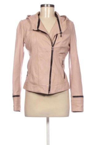 Дамско кожено яке Unbranded, Размер M, Цвят Розов, Цена 71,00 €, #137959549
