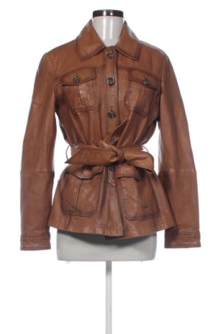 Geacă de piele pentru femei Max&Co., Mărime L, Culoare Maro, Preț 879,99 Lei, #137962786