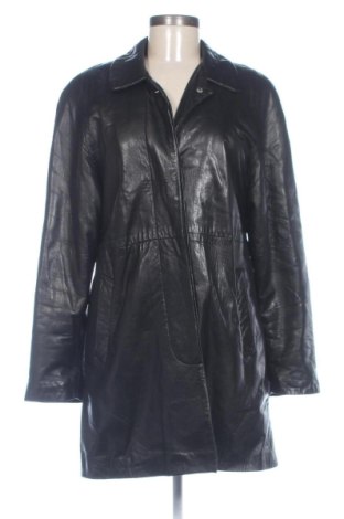 Geacă de piele pentru femei Unbranded, Mărime M, Culoare Negru, Preț 383,18 Lei, #137963217