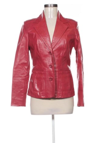 Damen Lederjacke Vero Moda, Größe M, Farbe Rot, Preis 77,00 €, #137965018