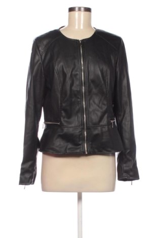 Дамско кожено яке ONLY, Размер XL, Цвят Черен, Цена 32,00 €, #137969266