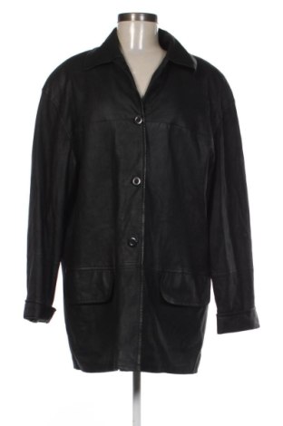 Дамско кожено яке Unbranded, Размер XXL, Цвят Черен, Цена 76,78 €, #137970983