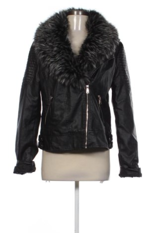 Дамско кожено яке Unbranded, Размер XXL, Цвят Черен, Цена 36,00 €, #137971025