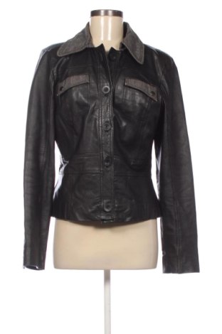 Дамско кожено яке Vero Moda, Размер L, Цвят Черен, Цена 78,30 €, #137971755