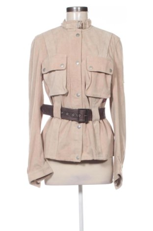 Geacă de piele pentru femei Belstaff, Mărime L, Culoare Bej, Preț 2.632,00 Lei, #137942283