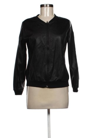 Geacă de piele pentru femei Unbranded, Mărime S, Culoare Negru, Preț 152,22 Lei, #137952507