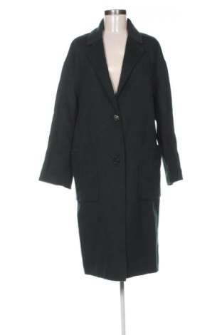 Дамско палто Zara, Размер S, Цвят Зелен, Цена 54,00 €, #137947049