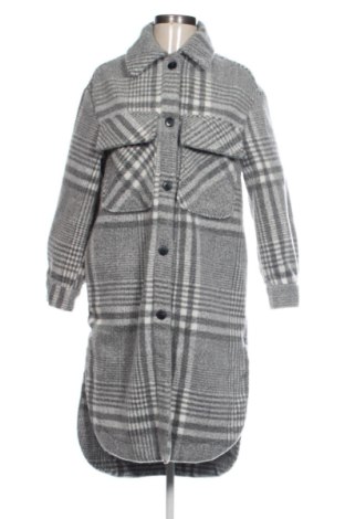 Damski płaszcz Bershka, Rozmiar XS, Kolor Kolorowy, Cena 262,48 zł, #137955348