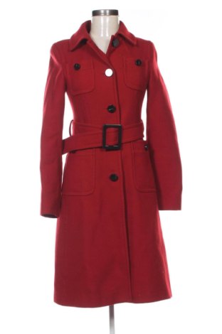 Дамско палто Zara, Размер S, Цвят Червен, Цена 62,00 €, #137961362
