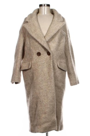 Dámsky kabát  Zara, Veľkosť M, Farba Béžová, Cena  69,00 €, #137971008