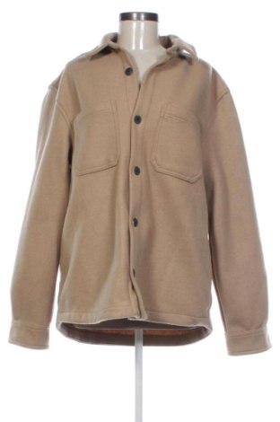 Palton de femei Zara, Mărime XL, Culoare Bej, Preț 193,00 Lei, #137983177