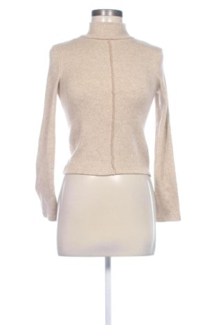 Helancă de femei Sinsay, Mărime XS, Culoare Bej, Preț 31,49 Lei, #137953390