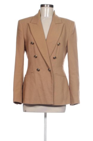 Sacou de femei Zara, Mărime M, Culoare Bej, Preț 136,48 Lei, #137940895