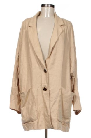 Sacou de femei H&M, Mărime 3XL, Culoare Bej, Preț 78,74 Lei, #137966522