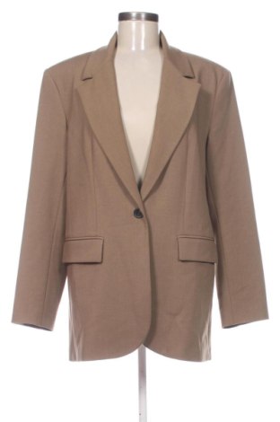 Sacou de femei Zara, Mărime L, Culoare Bej, Preț 262,60 Lei, #137979868
