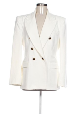 Sacou de femei Zara, Mărime XL, Culoare Alb, Preț 172,22 Lei, #137984512
