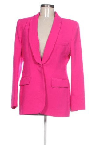 Sacou de femei Zara, Mărime L, Culoare Roz, Preț 180,52 Lei, #137984542