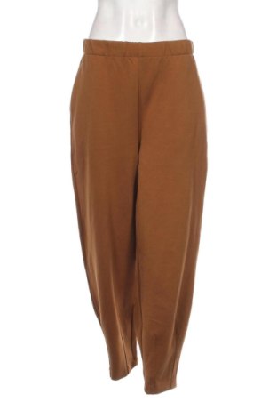 Pantaloni trening de femei Zara, Mărime M, Culoare Maro, Preț 94,48 Lei, #137949281