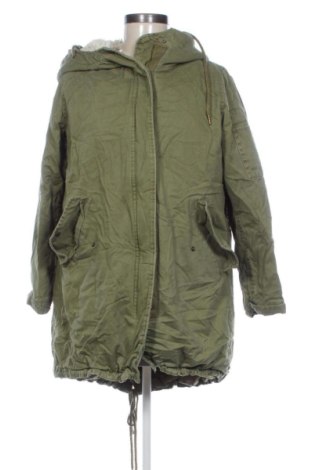 Geacă de femei Zara, Mărime L, Culoare Verde, Preț 114,99 Lei, #137998403