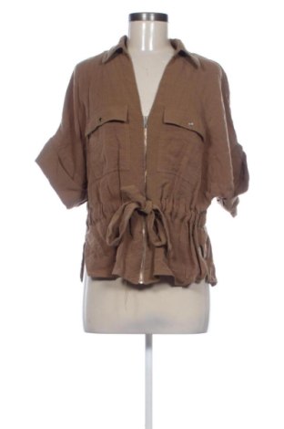 Дамско яке Zara, Размер L, Цвят Кафяв, Цена 25,00 €, #137970695