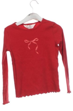 Detská blúzka  H&M, Veľkosť 4-5y/ 110-116 cm, Farba Červená, Cena  6,00 €, #137936652