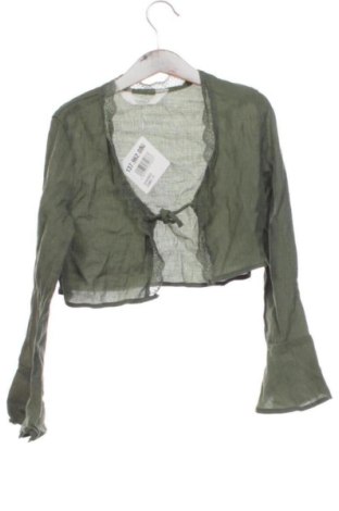 Pulover cu nasturi pentru copii H&M, Mărime 7-8y/ 128-134 cm, Culoare Verde, Preț 36,74 Lei, #137962086