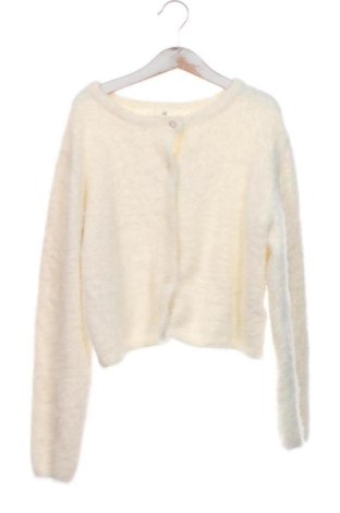 Kinder Strickjacke H&M, Größe 8-9y/ 134-140 cm, Farbe Ecru, Preis 11,00 €, #137978353