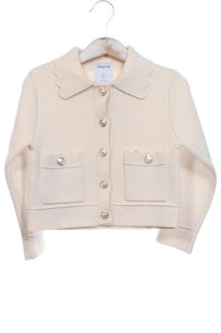 Pulover cu nasturi pentru copii Mayoral, Mărime 2-3y/ 98-104 cm, Culoare Bej, Preț 175,95 Lei, #137980670