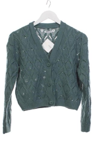 Kinder Strickjacke Sinsay, Größe 11-12y/ 152-158 cm, Farbe Grün, Preis 10,00 €, #137953396