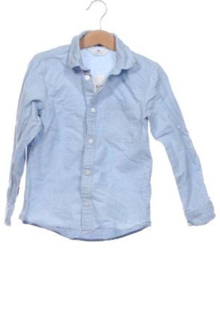Kinderhemd H&M, Größe 5-6y/ 116-122 cm, Farbe Blau, Preis 6,00 €, #137935994