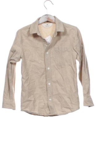 Detská košeľa  H&M, Veľkosť 4-5y/ 110-116 cm, Farba Béžová, Cena  5,72 €, #137977229