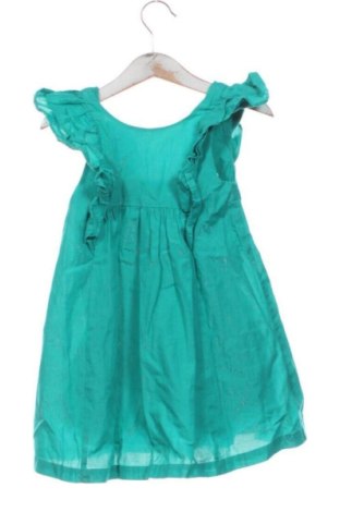 Dziecięca sukienka Okaidi, Rozmiar 2-3y/ 98-104 cm, Kolor Zielony, Cena 38,10 zł, #137944602