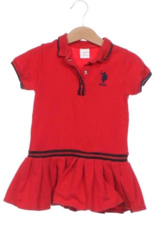 Detské šaty  U.S. Polo Assn., Veľkosť 18-24m/ 86-98 cm, Farba Červená, Cena  19,05 €, #137973340