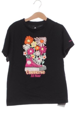 Dziecięcy T-shirt Converse, Rozmiar 5-6y/ 116-122 cm, Kolor Czarny, Cena 63,50 zł, #137955610