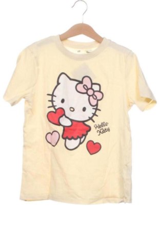Dziecięcy T-shirt H&M, Rozmiar 8-9y/ 134-140 cm, Kolor Żółty, Cena 25,40 zł, #137969554