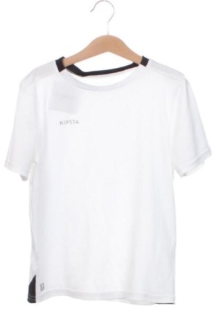 Dziecięcy T-shirt Kipsta, Rozmiar 7-8y/ 128-134 cm, Kolor Biały, Cena 28,53 zł, #137970226