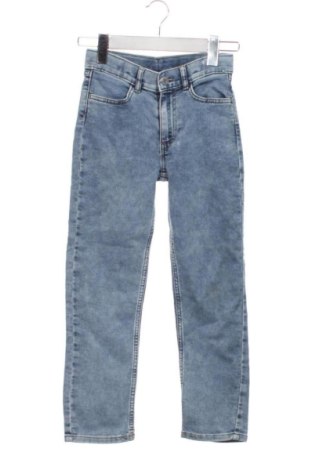Dětské džíny  H&M, Velikost 7-8y/ 128-134 cm, Barva Modrá, Cena  305,00 Kč, #137934415