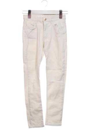 Детски дънки H&M, Размер 8-9y/ 134-140 см, Цвят Екрю, Цена 15,00 €, #137980227