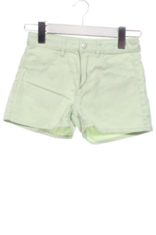 Kinder Shorts H&M, Größe 7-8y/ 128-134 cm, Farbe Grün, Preis 7,00 €, #137969468